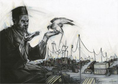 Le vieil homme et le faucon - Lourens Joubert