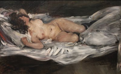 Nu féminin couché - Lovis (1858-1925) Corinth