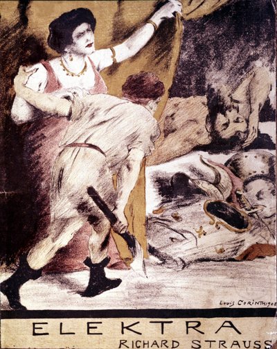 Richard Strauss, illustration de la partition d