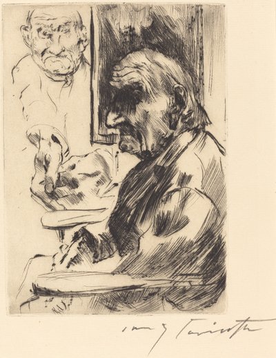 Vieil homme, 1916 - Lovis Corinth