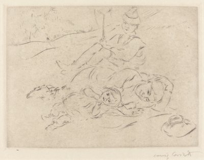 À la campagne - Lovis Corinth