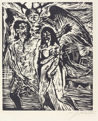 Austreibung aus dem Paradies, 1919 - Lovis Corinth