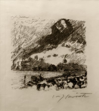 Lac de montagne - Lovis Corinth