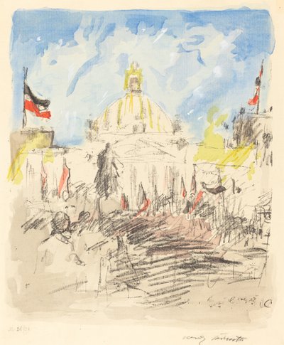 Célébration pour Bismarck - Lovis Corinth