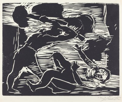 Caïn et Abel - Lovis Corinth