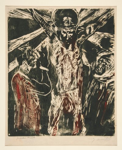 Christ sur la croix - Lovis Corinth