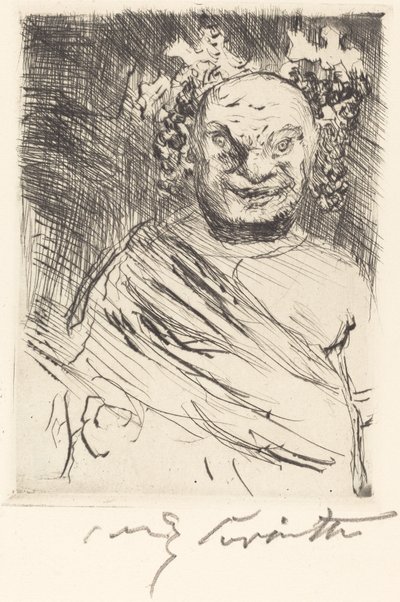 Le banquet de Trimalchio : pl. I - Lovis Corinth