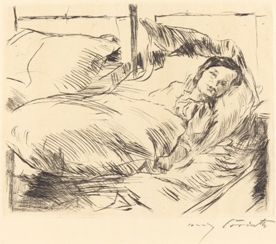 Das Kranke Kind - Lovis Corinth