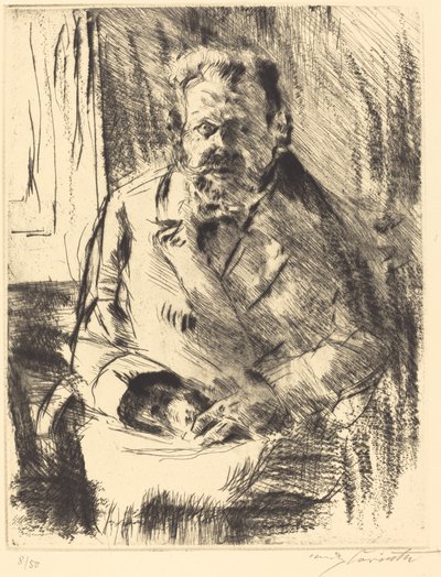 Der Dichter - Lovis Corinth