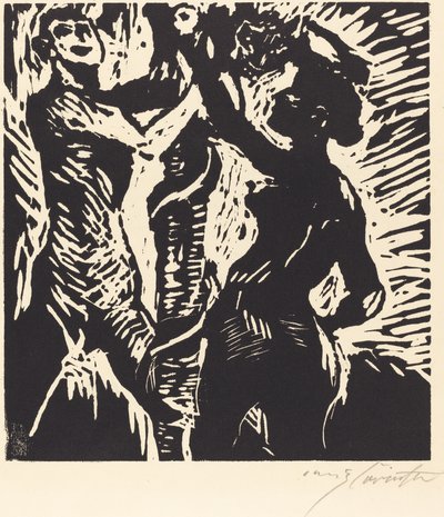 Adam et Ève - Lovis Corinth