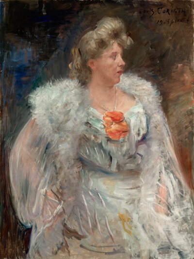 La chanteuse Frieda Halbe - Lovis Corinth