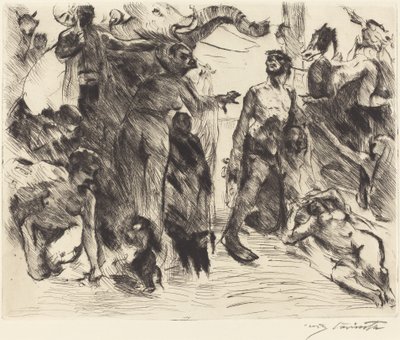 La tentation de Saint Antoine - Lovis Corinth