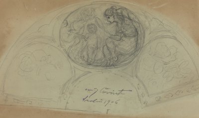 Design de ventilateur - Lovis Corinth