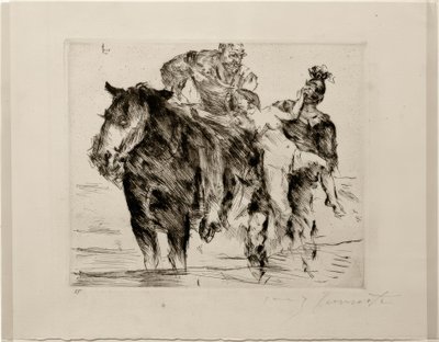 Enlèvement des femmes - Lovis Corinth