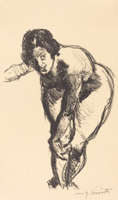 Gebeugter Akt - Lovis Corinth