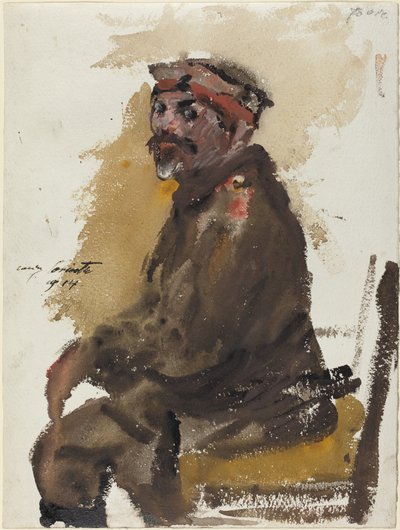 Hermann Struck en uniforme - Lovis Corinth