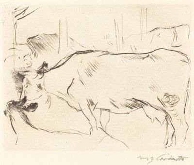 Étable II - Lovis Corinth