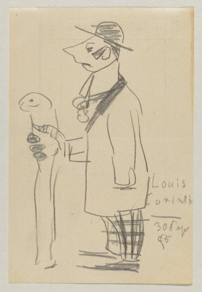 Lovis Corinth à Carl Strathmann - Lovis Corinth