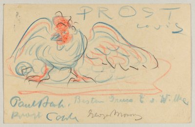 Lovis Corinth à Elly Strathmann : Carte postale, cachet postal du 19 mai 1911 - Lovis Corinth