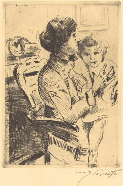 Mutter und Kind, 1911 - Lovis Corinth