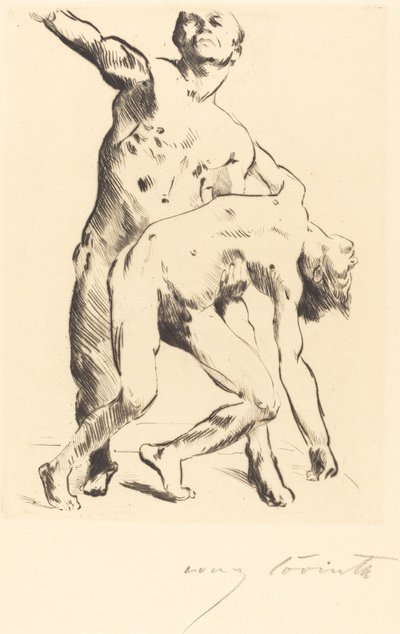 Ulysse et les prétendants - Lovis Corinth