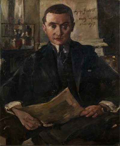 Portrait de Wolfgang Gurlitt - Lovis Corinth