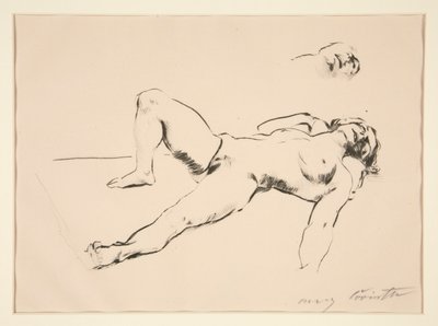 Nu allongé - Lovis Corinth