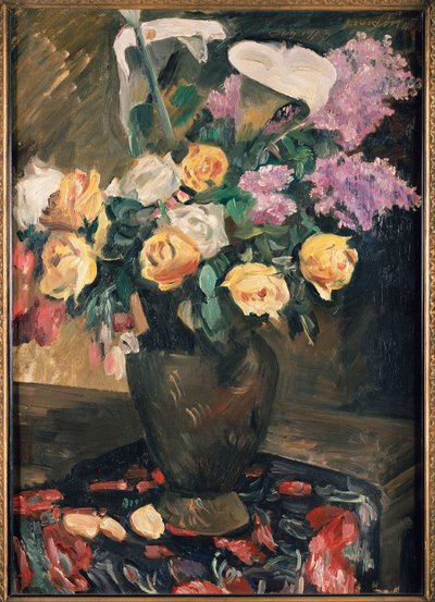 Roses, lilas et lys, 1913 - Lovis Corinth