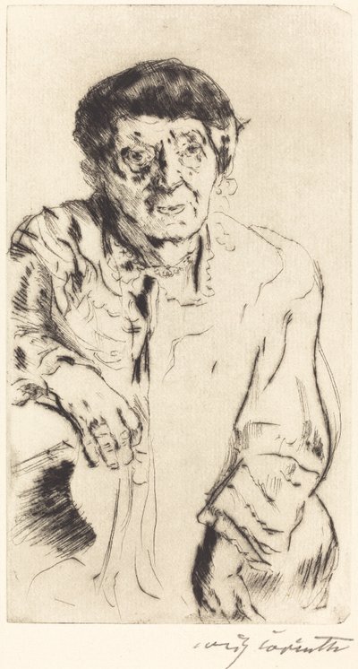 Belle-mère - Lovis Corinth