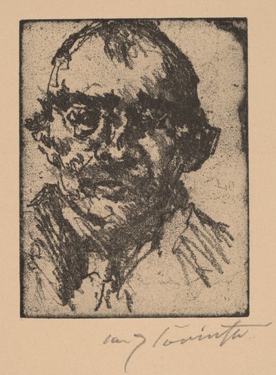 Autoportrait, 1920-1921 - Lovis Corinth