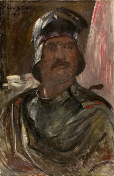 Autoportrait en armure, 1911 - Lovis Corinth