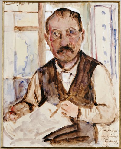 Autoportrait, 1918 - Lovis Corinth