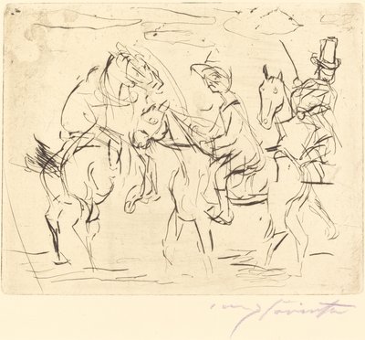 Cavaliers du dimanche - Lovis Corinth