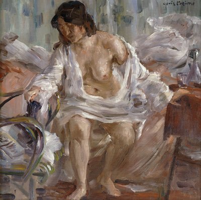 En se levant, 1910 - Lovis Corinth