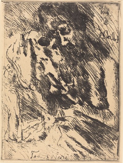 Tod und Weib La mort et la femme, 1921 publié 1922 - Lovis Corinth