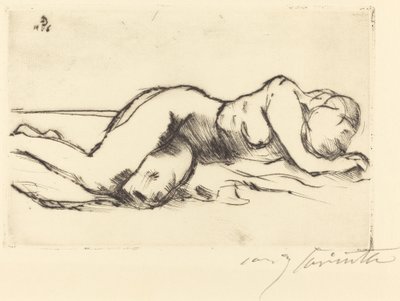 Nu féminin - Lovis Corinth