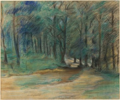 Sentier forestier - Lovis Corinth