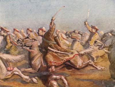 Illustration pour les récits des croisades (lithographie couleur) - Lowes Dalbiac Luard