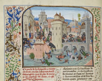 Défaite de la Jacquerie le 9 juin 1358 - Loyset Liedet