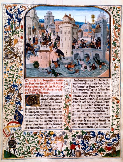 Massacre des paysans rebelles à Meaux - Loyset Liedet