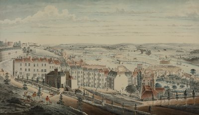 Vue de Granby Hill, Clifton, depuis l