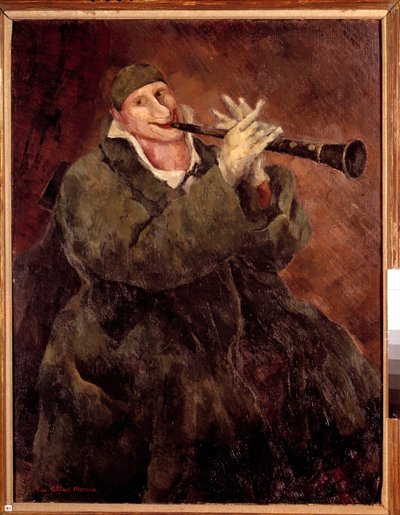 Grock jouant de la trompette - Luc Albert Moreau