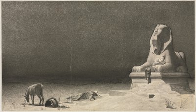 Le Repos pendant la fuite en Égypte recto, Esquisse d