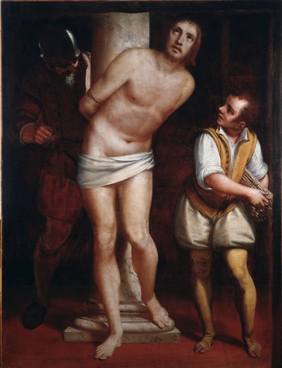 Christ à la colonne ou la flagellation - Luca Cambiaso