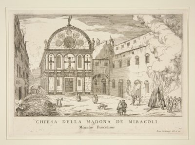 Chiesa della Madona de Miracoli - Luca Carlevarijs