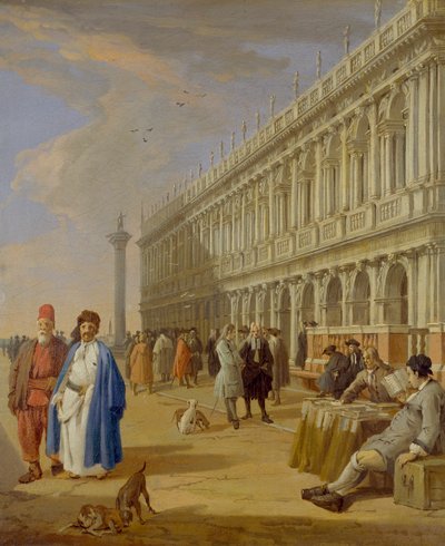 La Piazzetta, Venise - Luca Carlevarijs