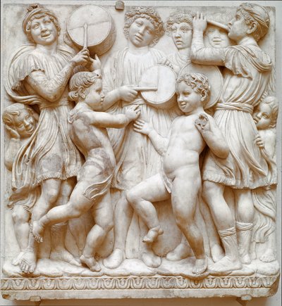 La Cantoria (bas-relief en marbre) - Luca Della Robbia