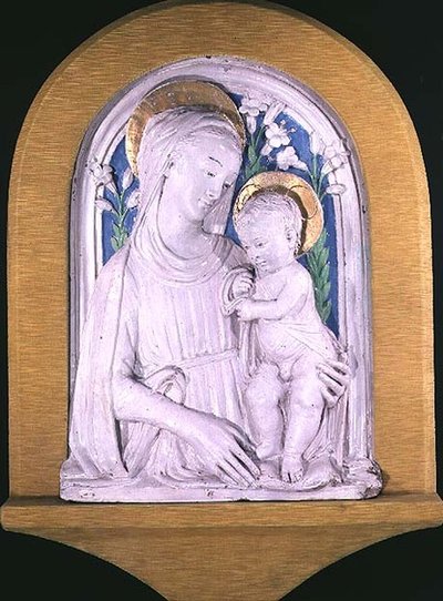 Madonna et enfant - Luca Della Robbia