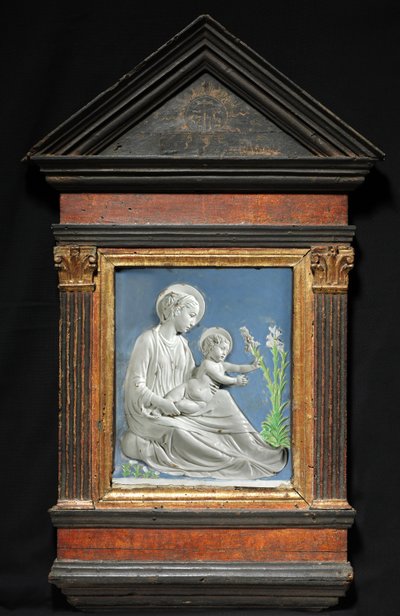 Madone et enfant, vers 1460-1470 - Luca Della Robbia