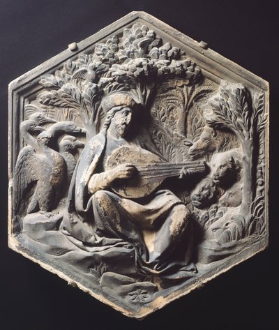 Musique (Orphée) - Luca Della Robbia